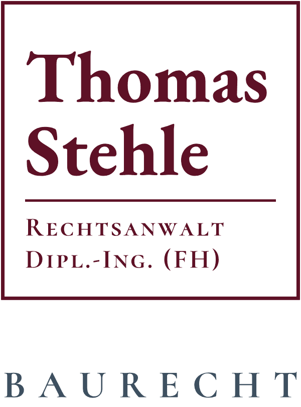 Thomas Stehle, Rechtsanwalt, Dipl.-Ing. (FH), Baurecht